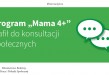 Program „Mama 4+” trafił do konsultacji społecznych